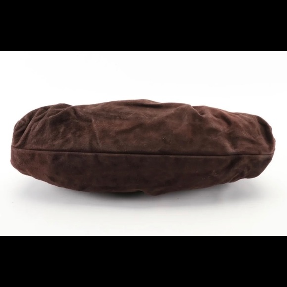 Authentic Fendi Chef Large Tote bag Suede Brown - Picture 5 of 7